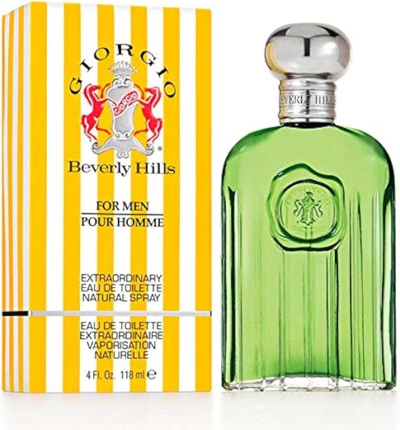 Giorgio Beverly Hills Men Eau De Toilette Spray 118ml New
