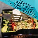 Dellonda 4 Burner Portable Gas Plancha 10kW BBQ Griddle DG23 Stainless view 2