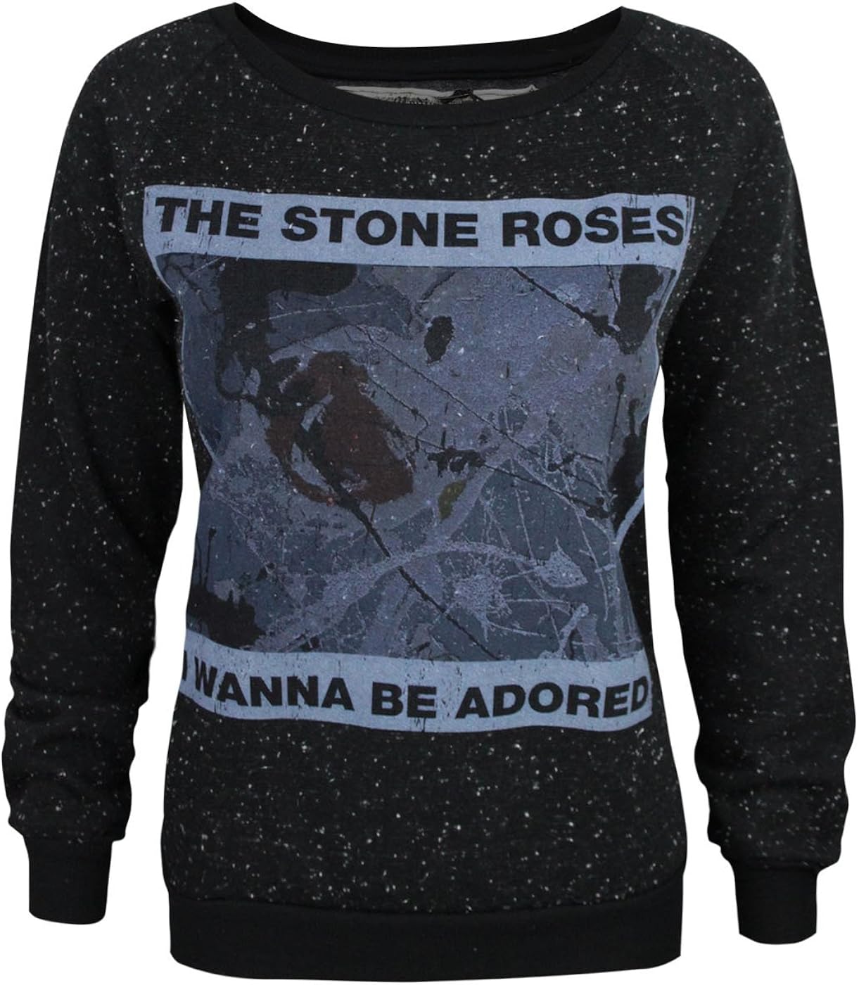 Amplified Stone Roses I Wanna Be Adored Women S Sweatshirt At Amazon Women S Clothing Store