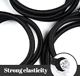 Binswloo 4 x 40 inch Bungee Cords with Hooks 1 m All Black Heavy Duty view 5