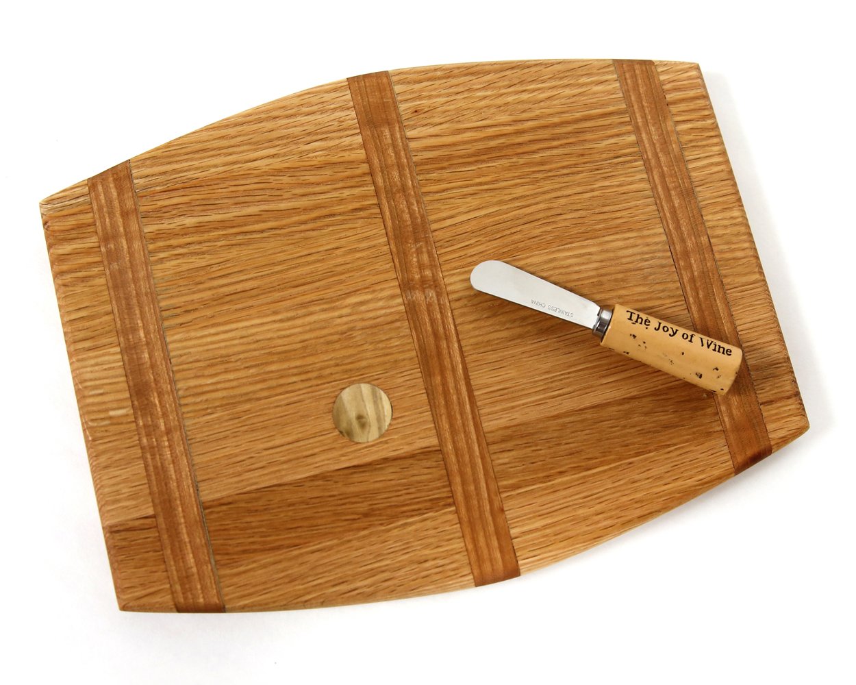 Wine Barrel Cutting Board Handmade