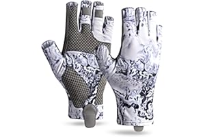 Taizicity Fishing Gloves - Sunscreen Gloves UPF50+, Fishing Gloves Men, Kayaking Gloves, Fishing Glove, Boating, Biking, Hunting,Outdoor Gloves,Fishing Accessories