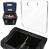 Acrylic Cooler Divider Insert Compatible with Ninja FrostVault Hard & Wheeled Cooler, Cost-Effective Outdoor Camping Cooler Accessories, High Visibility Cooler Organizer, Mess Free(NO Cooler Included)