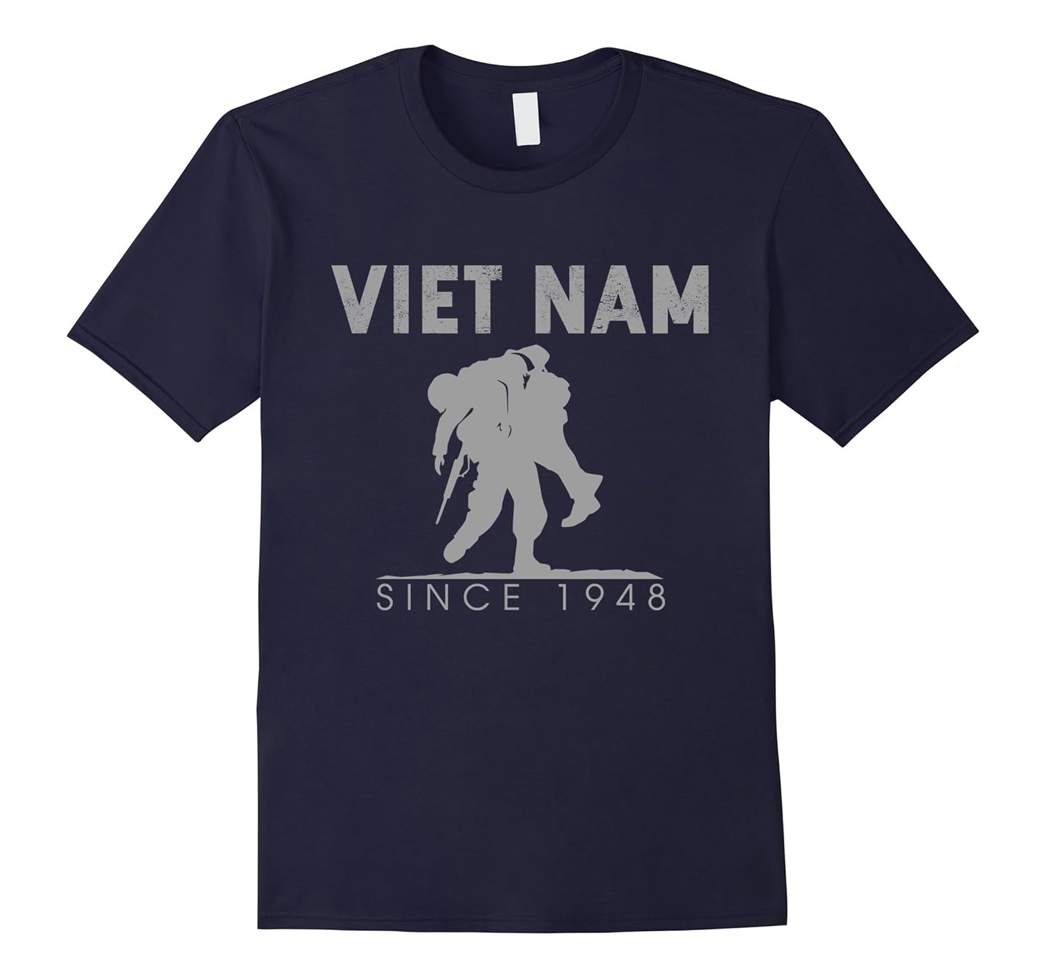 Mens Vietnam 1948 Veterans Tshirt for War Vets and Heroes-Rose