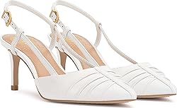 Vince Camuto Women's Kelten Pump, Bianco, 8
