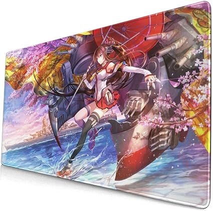 Amazon 艦隊これくしょん 艦これ 大型 マウスパッド ゲーミング オフィス最適 防水 滑り止め 耐久性が良いゲーム おしゃれ オフィス サイバーカフェなど ゲーミング マウスパッド ゲーム 水洗い 光学式マウス適用 40x75cm Not Applicable マウスパッド 通販