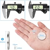 FINDMAG 50 Pcs 4x2 mm Neodymium Magnets with Storage Case view 2
