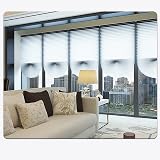 Maritown Temporary No Drill Blinds - Stick On Pleated Window Shades 60x150 view 7
