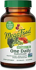 MegaFood Multivitamin for Women 55+ One Daily Womens Multivitamin with Vitamin D3, C, Zinc & Bioavailable Vitamin B12 & Folat