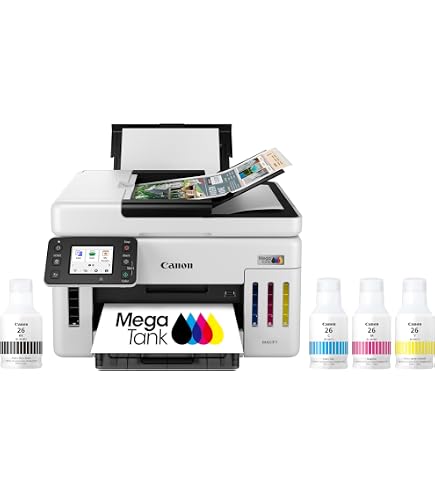 Amazon.com: Canon Megatank GX7120 Wireless All-in-One Printer