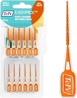 TePe EasyPick Toothpicks Orange ISO XS-S 36pcs with Travel Case