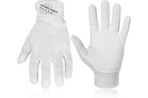 HANDLANDY Baseball Batting Gloves for Adult Youth, Grip Breathable Softball Batting Gloves Fit Men Kids Boys Girls