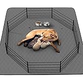 Washable Reusable Dog Pee Pads, 72"x72" Absorbent & Waterproof Puppy Training Pad for Crate, Playpen & Carpet, Large Potty Pads for Dogs, Cats & Small Pets