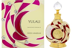 Swiss Arabian Yulali - Luxury Products From Dubai - Long Lasting And Addictive Personal Perfume Oil Fragrance - A Seductive Signature Aroma - 0.5 Oz