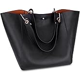 Voeveg Tote Bag for Women Purses Extra Large Leather Work And Handbags Fashion Shoulder Zipper Tote Bag Travel Hand Bags