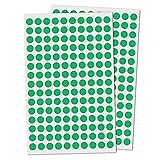 3000 Pack, 0.375" Round Dot Stickers Circle Labels