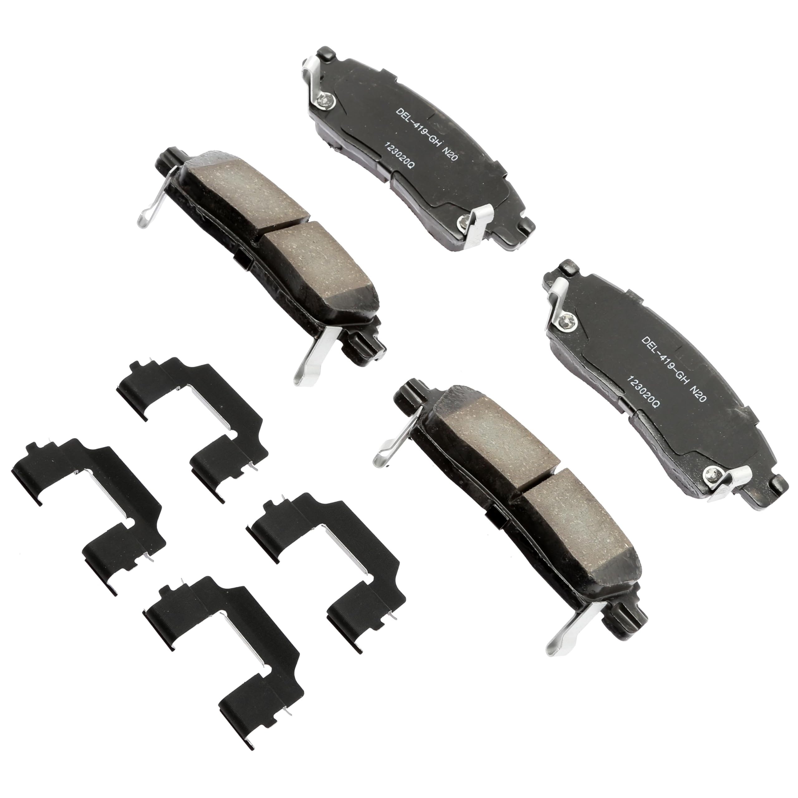 Photo 1 of ACDelco Gold 17D883CHF1 (19428029) Ceramic Rear Disc Brake Pad Kit with Clips