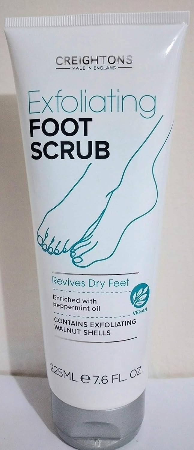 heel to toe exfoliating foot scrub