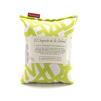 Saco Térmico Semillas Microondas Letras (Lavanda, S (23 x 15 x 2 ...