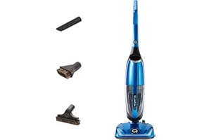 QUANTUM VACUUM Quantum X Upright Water Filter Vacuum — The Best Bagless Household Vac Cleaner with Water & MicroSilver Filtration to Clean Wet & Dry Messes - Pet, Dog Hair & Toddler Spills on Carpet & Hardwood Floor