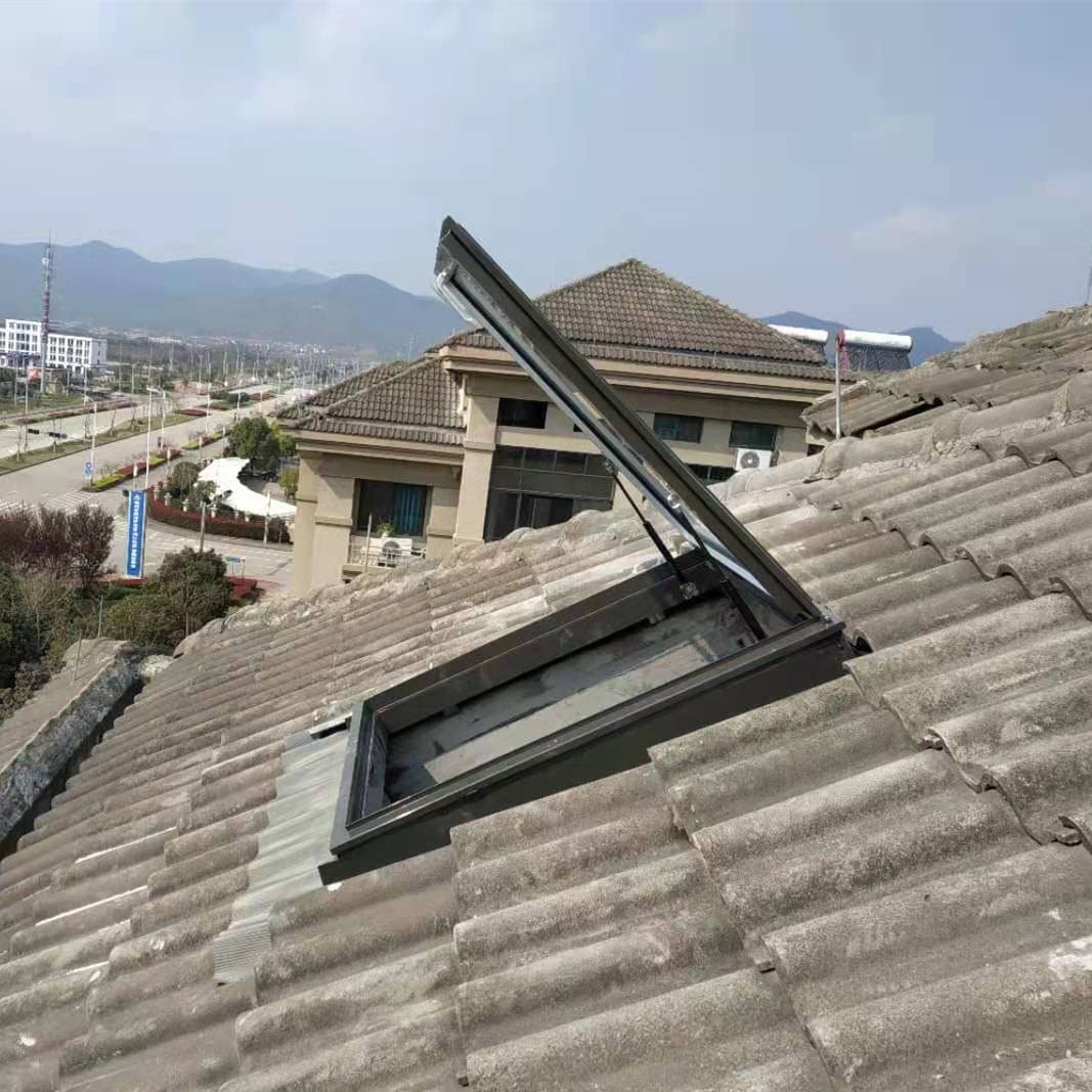 Roof Window And Skylight Basement Daylighting Door Multiangle Roof