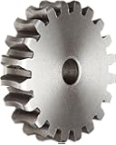 Boston Gear CG1042 Worm Gear, Plain, 14.5 PA Pressure Angle, 0.250" Bore, 20:1 Ratio, 20 TEETH, RH