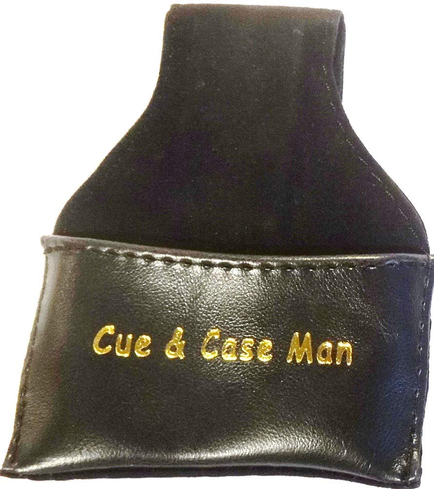 CUE & CASE MAN QUALITY LEATHER CUE CHALK POUCH
