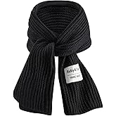 Ruby&Tang Kids Scarf Winter Warm Soft Knit Cotton Toddler Classic Scarves For Boys Girls 1-6Years