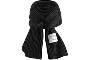 Ruby&Tang Kids Scarf Winter Warm Soft Knit Cotton Toddler Classic Scarves For Boys Girls 1-6Years