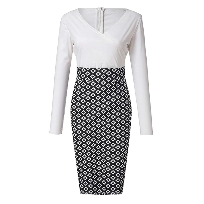 white long sleeve summer dress