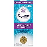 Replens Long-Lasting Vaginal Moisturizer and Lubricant, 14 Applications, 35-ml (Packaging may Vary)