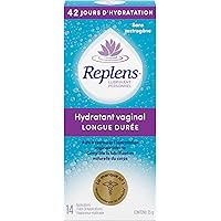 Replens Long-Lasting Vaginal Moisturizer and Lubricant, 14 Applications, 35-ml (Packaging may Vary)