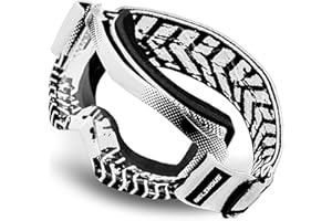 BELINOUS Kid Riding Goggles for ATV Dirt Bike Motorcycle Motorcross MX, Youth Dirt Bike Goggles for Kids 3-12 with Soft Strap