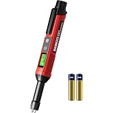 KAIWEETS Brake Fluid Tester Pen with Corrosion Resistance Probe, High-Precision Brake Fluid Moisture Tester with Data Hold Function, Buzzer Alarm, 3 Colors Backlight, Calibrated for DOT3, DOT4, DOT5.1