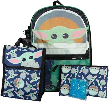 boys backpack and lunch box