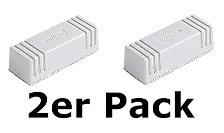 Dahle Whiteboard Löscher 95099 (Magnetischer Wischer für Trockenreinigung auf Vielen Oberflächen, inkl. Filzstreifen) (Grau, 