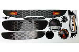 The Toy Restore Replacement Stickers Fits Rollplay Mini Cooper 6-Volt Battery-Powered Ride-On Set