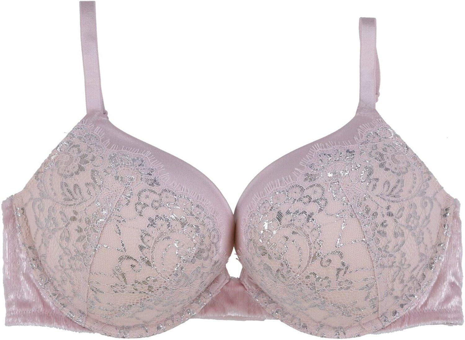 Victoria's Secret Bra Bombshell Padded Add 2 with Floral Shimmer Lace ...