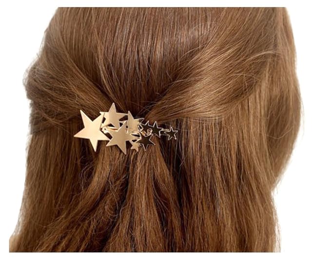 Geometrische Haarspange Haarschmuck Haarklammer Klammer Spange Kreis