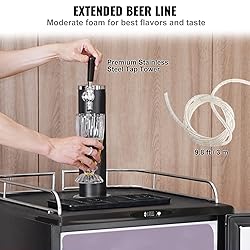VEVOR Beer Kegerator, Single Tap Commercial Draft