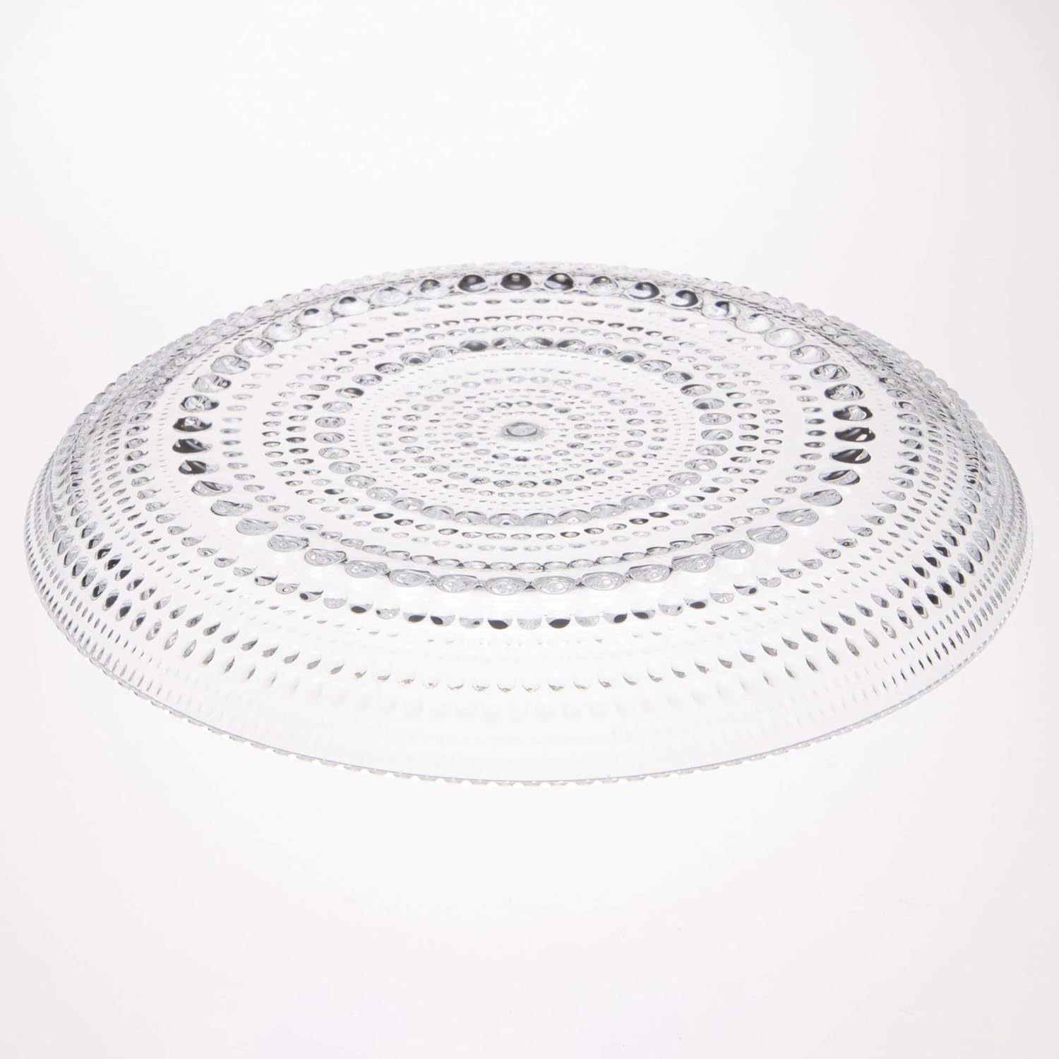 Kastehelmi 6.75" Clear Plate: Health & Personal Care