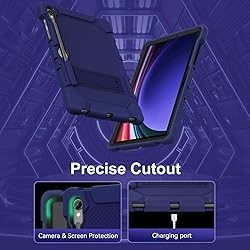 MARIWIVI Case for Samsung Galaxy Tab S9 FE 5G 10.9
