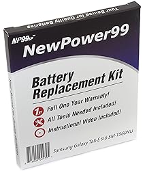 NP99sp Battery Kit for Samsung GALAXY Tab E 9.6