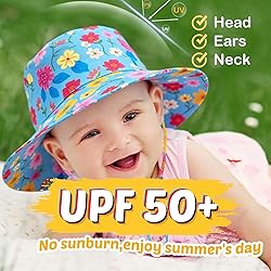 Baby Sun Hat Kids Summer UPF 50+ Toddler Bucket Hat