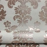 Fine Decor FD41970 Quartz Damask Wallpaper Gold 33ft 53cm Wide 64cm Repeat view 4