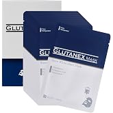 Glutanex Snow White Sheet Mask, 15 Sheets - Made In Korea