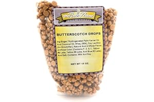 THE BULK-PRICED FOOD SHOPPE Butterscotch Drops, Bulk Size, Baking Chips (1 lb. Resealable Zip Lock Stand Up Bag)