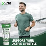 5Kind Hemp Active Gel 100ml High Strength Formula for Muscles & Joints view 9