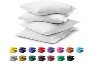 GoSports Premium Bean Bag (4 Set), White