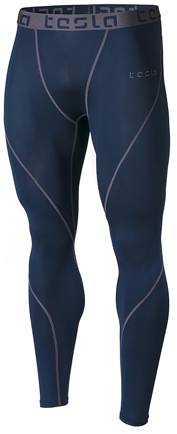 tesla men's compression pants